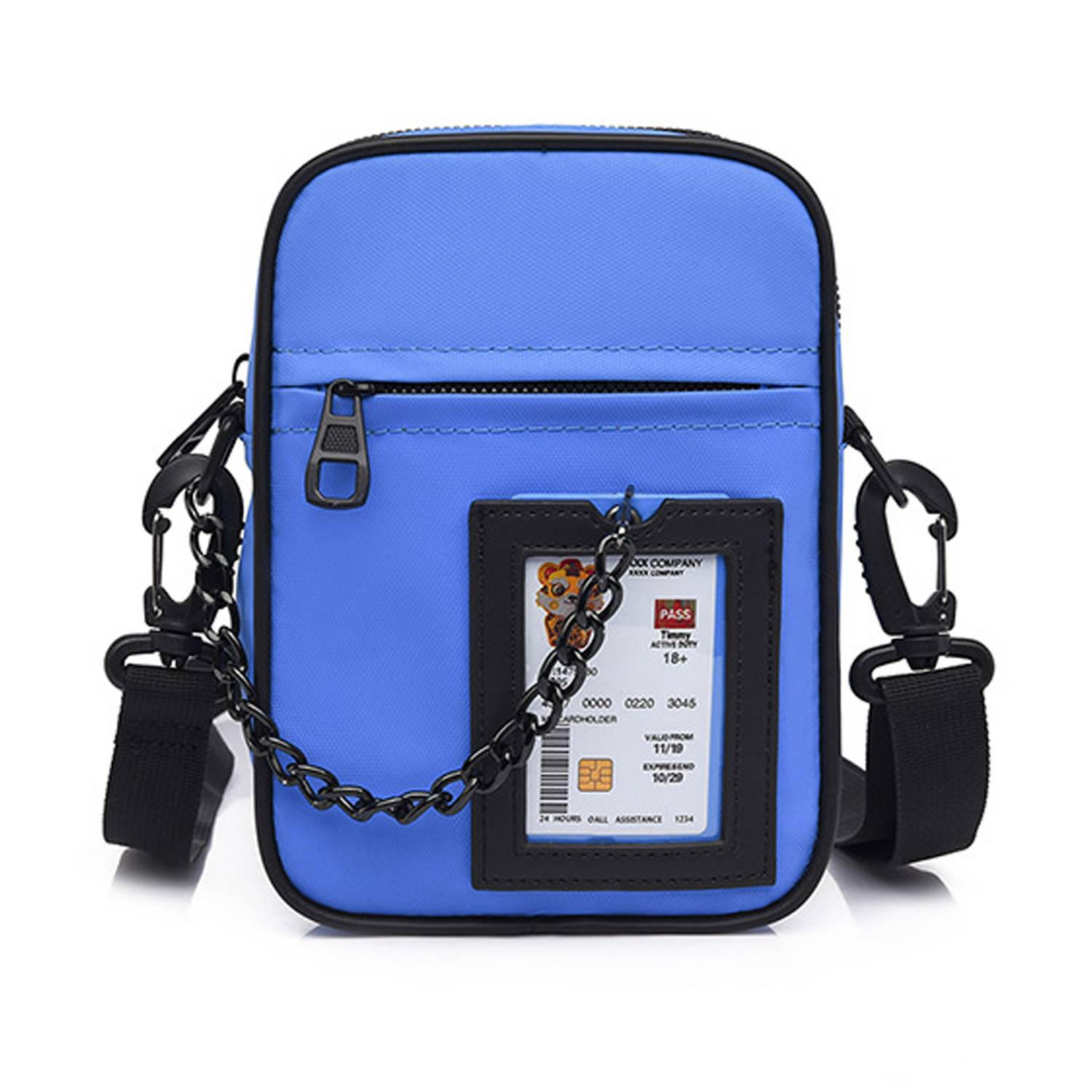 Oxford Crossbody Bag With Chain 5