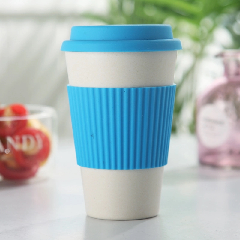 Custom Bamboo Fiber Coffee  Travel Tumbler 3