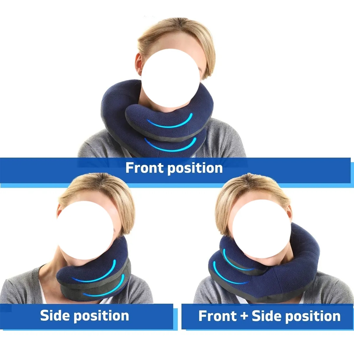 Comfortable Airplane Travel Neck Pillow 3