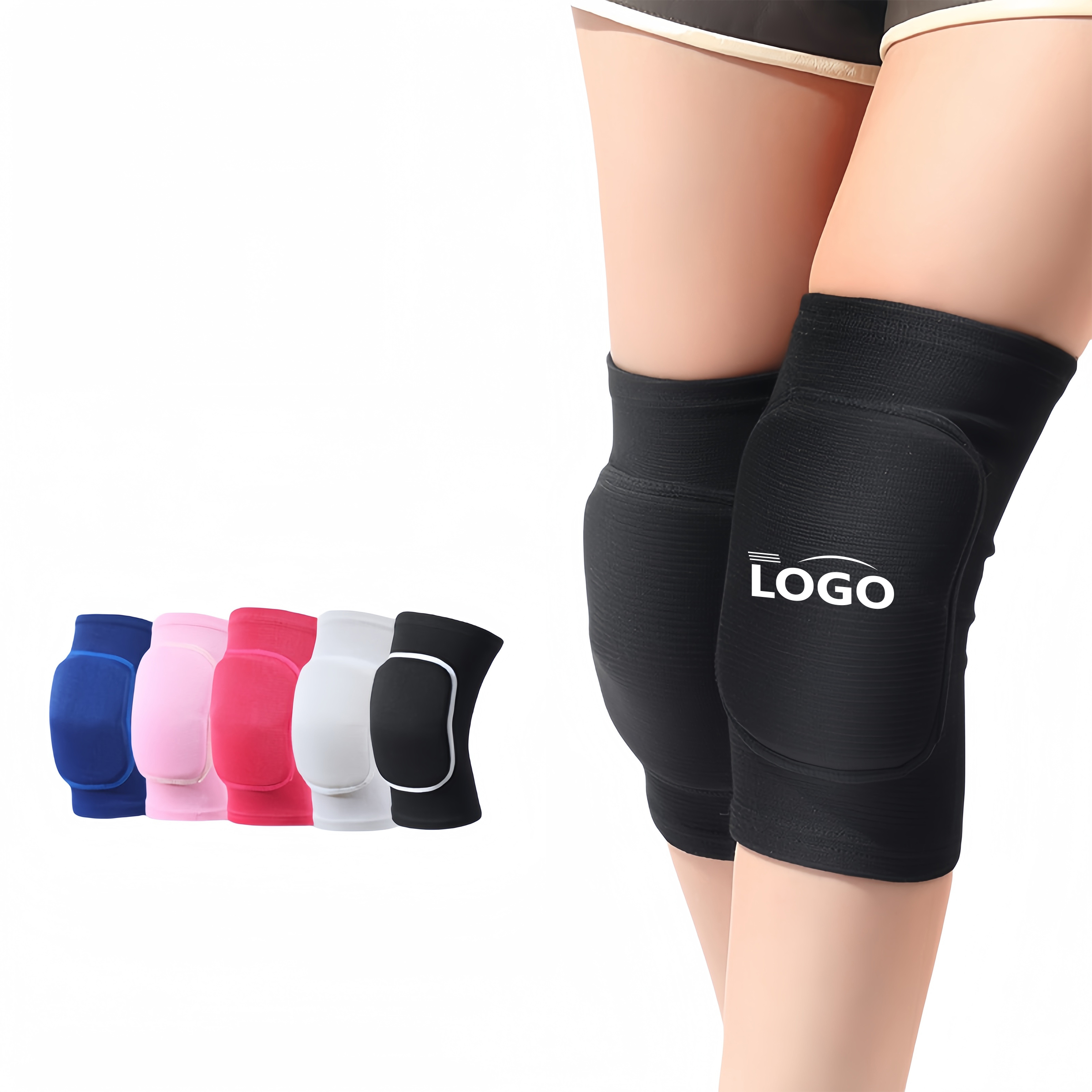 Dance and Fitness Knee Pads with Extra-Thick Padding 3