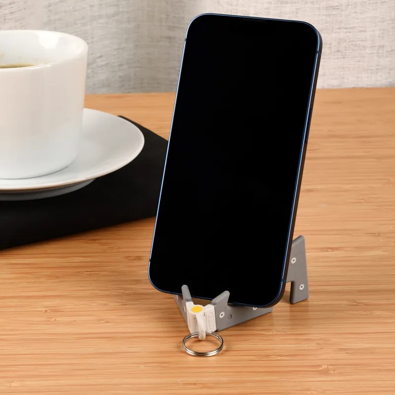 Multifunctional Keychain Mobile Phone Bracket 5