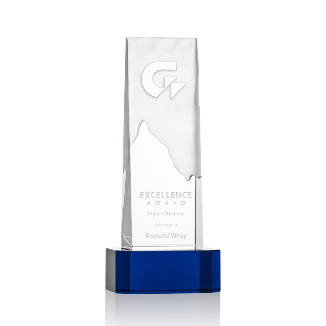 Rushmore Award on Base - Blue 3