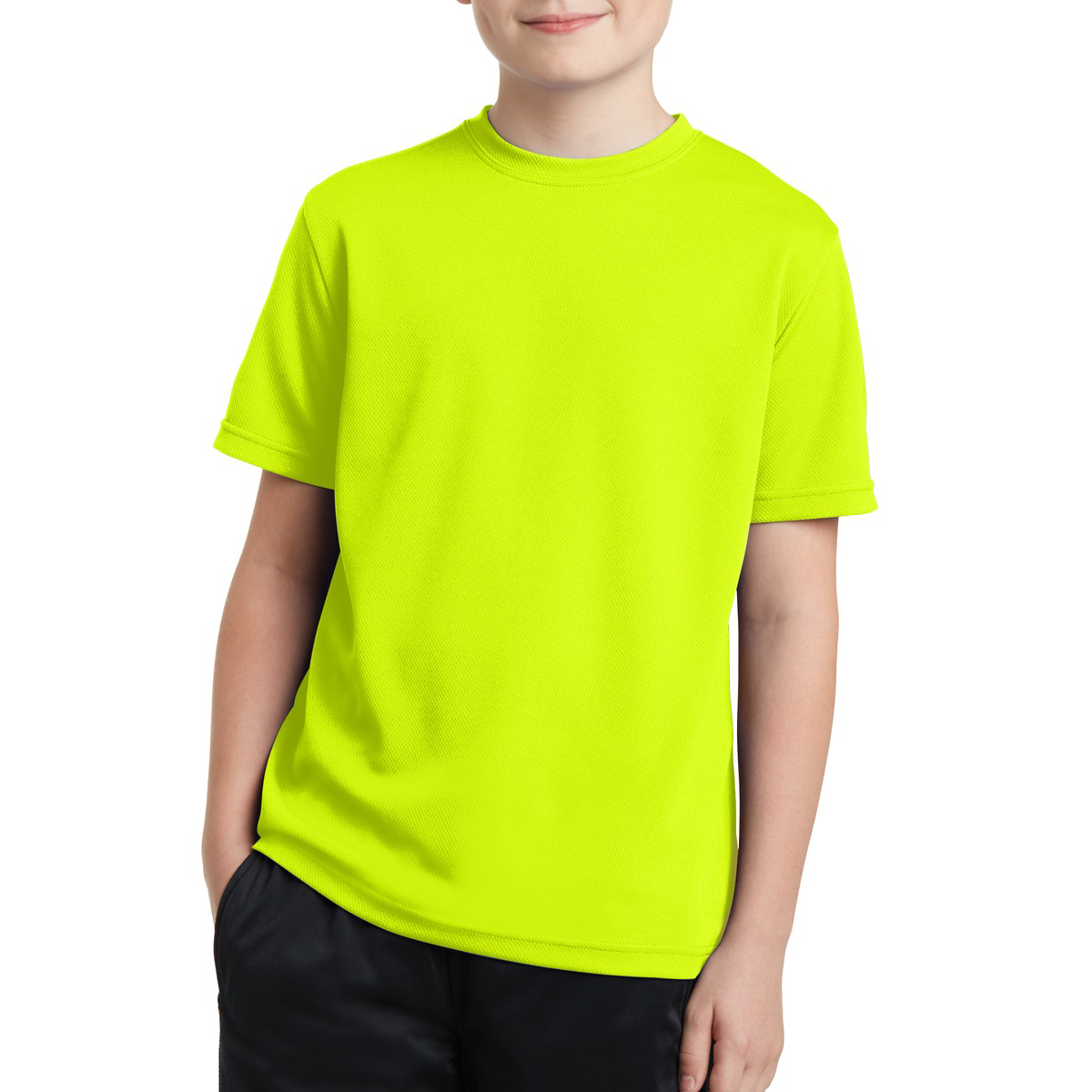 Sport-Tek® Youth PosiCharge™ RacerMesh® Tee 17