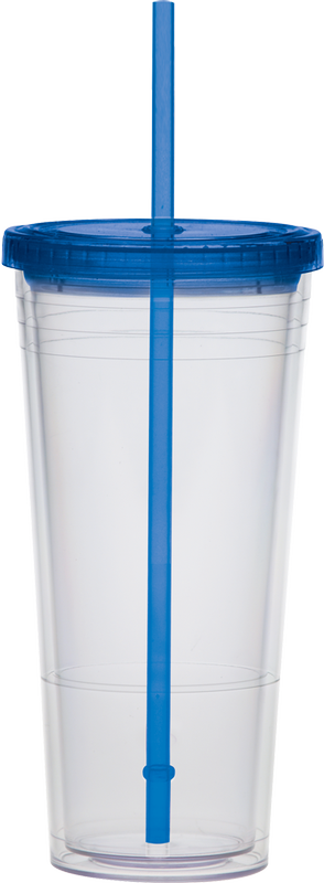 Extra Large Carnival Cup-Color Straw and Lid 35