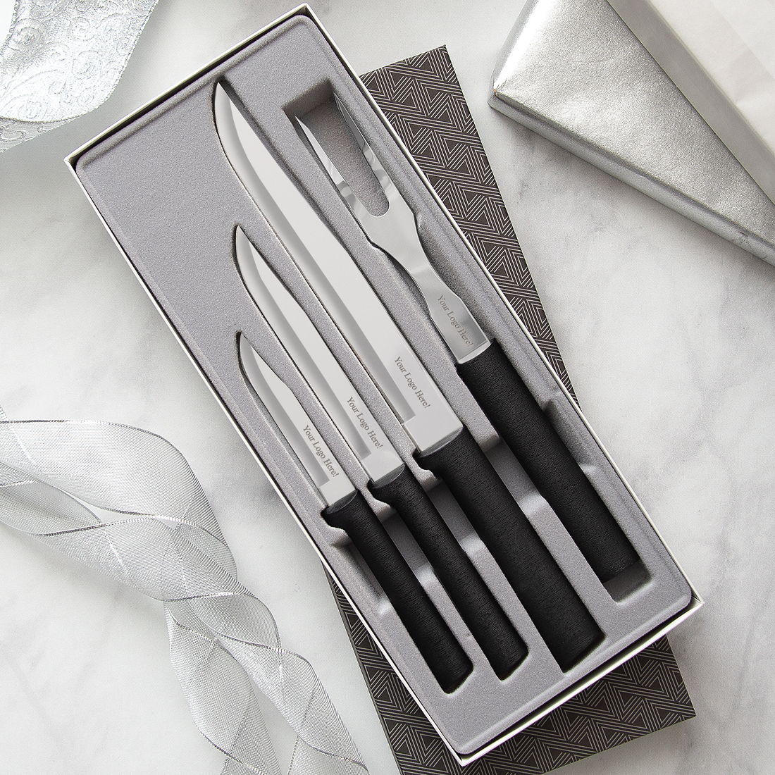 Prepare Then Carve Gift Set w/Black Handle 5