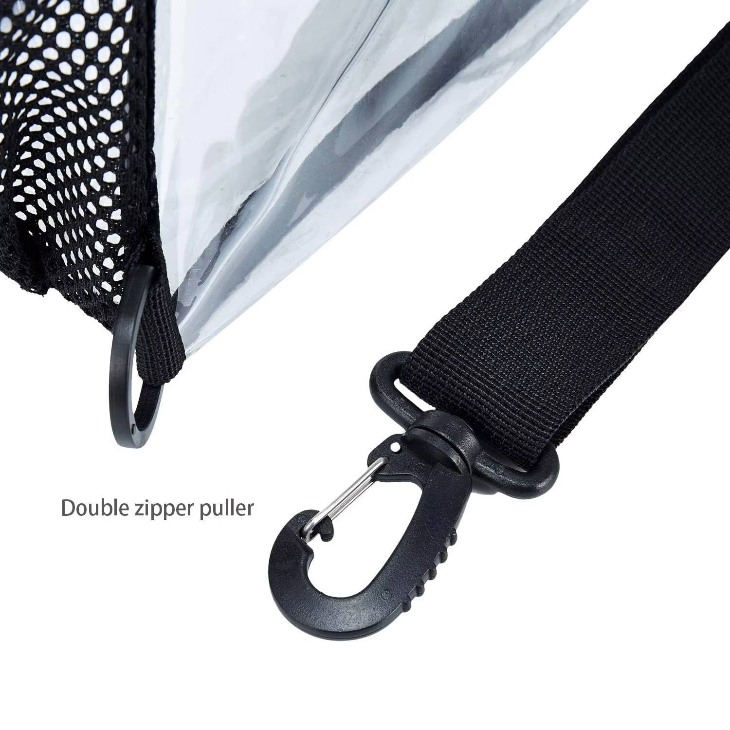 Waterproof Clear PVC Single Shoulder Backpack 6