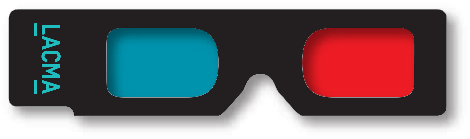 3D Glasses - Hand Held- Red/Cyan Lenses - Custom Imprint 4