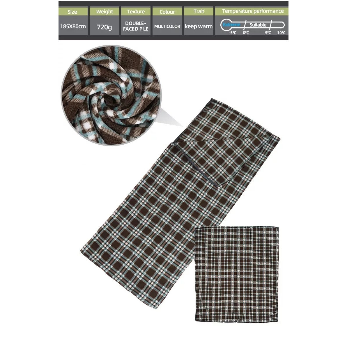 Fleece Sleeping Bag 2