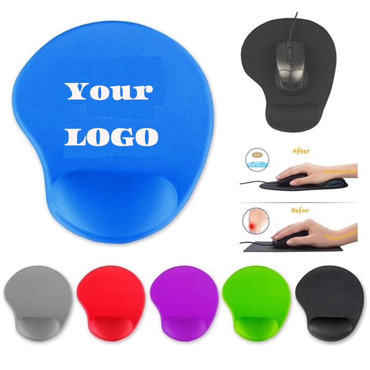 Mouse Pad with Wrist Rest 3