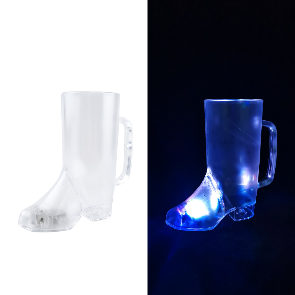 16 Oz Flashing Bar Boot Glass 8 Mode Led Light-Up Beer Mug 6