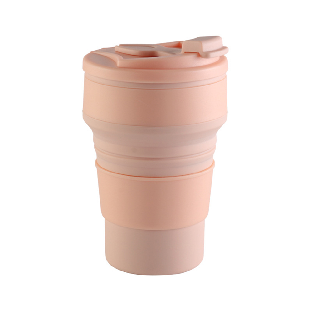 350ML Retractable Silicone Water Cup 4