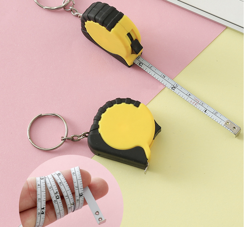 Portable Mini Tape Measure Keychain (1M 3FT ) 8