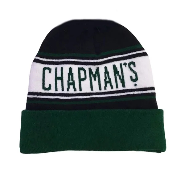 Striped Acrylic Knit Beanie With Cuff 3