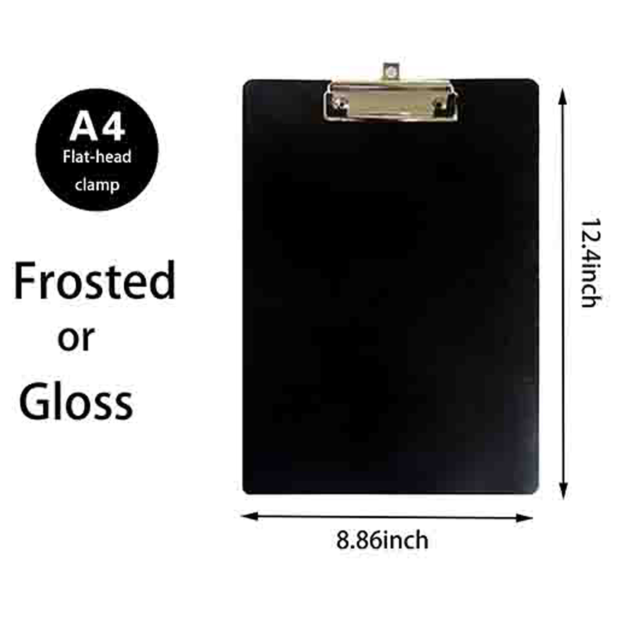 Document Folder with Metal Clip 3