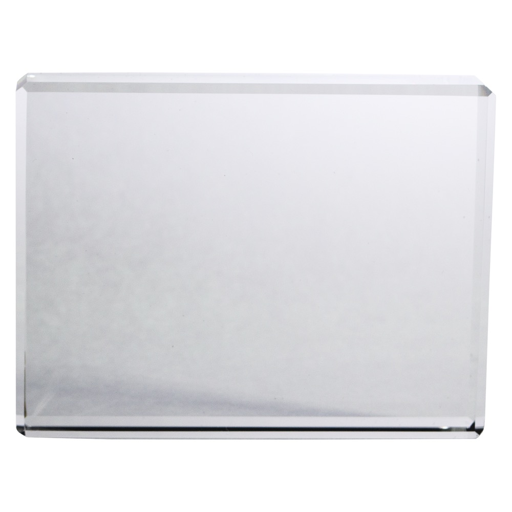 4" Clear Crystal Desktop Award
