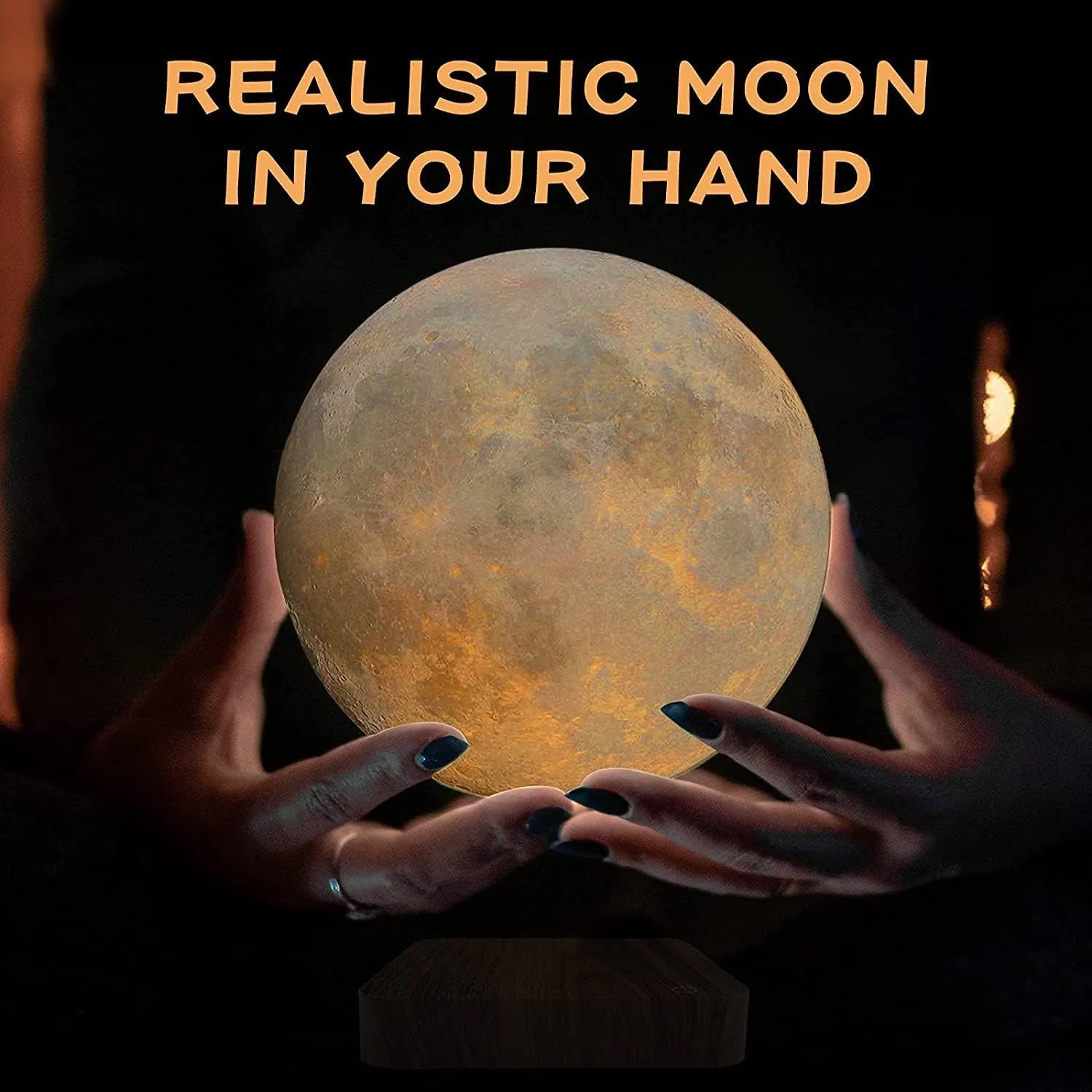 Levitating Moon Lamp 6