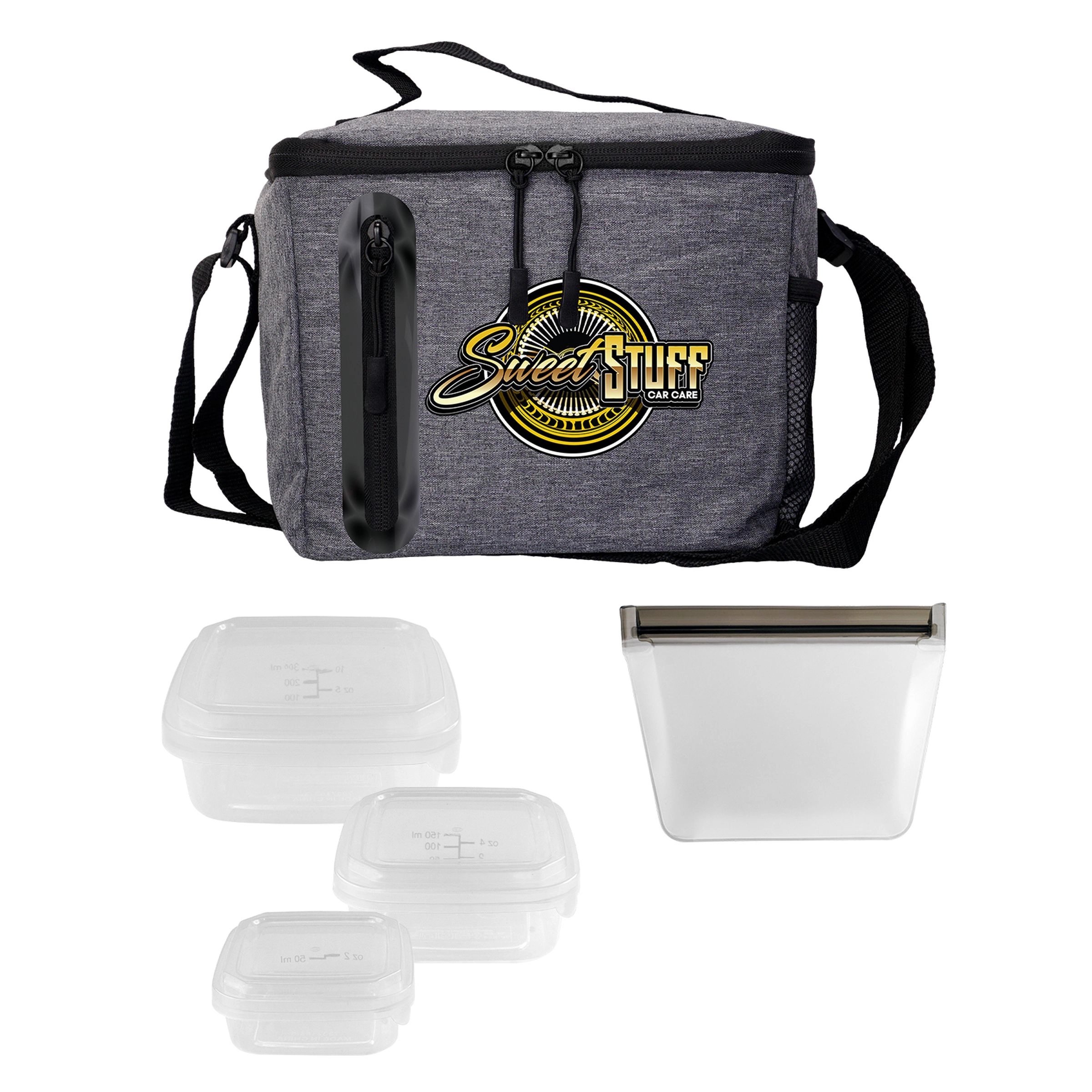 Portion Control & Food Bag Oval Cooler Lunch Set 9