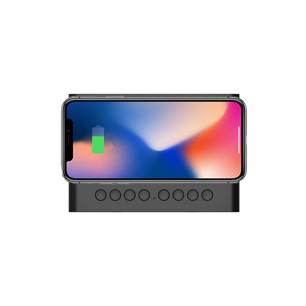 Alarm Clock With Wireless Charging And Speaker 5