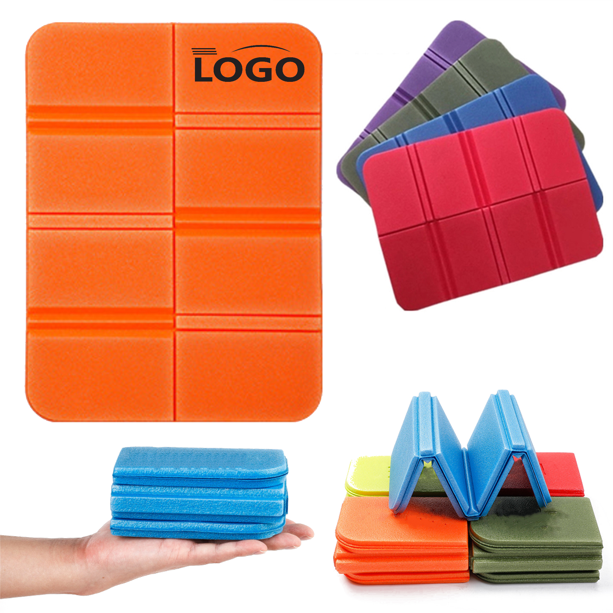 Foldable Rectangular Stadium Seat Cushion MOQ 50 3
