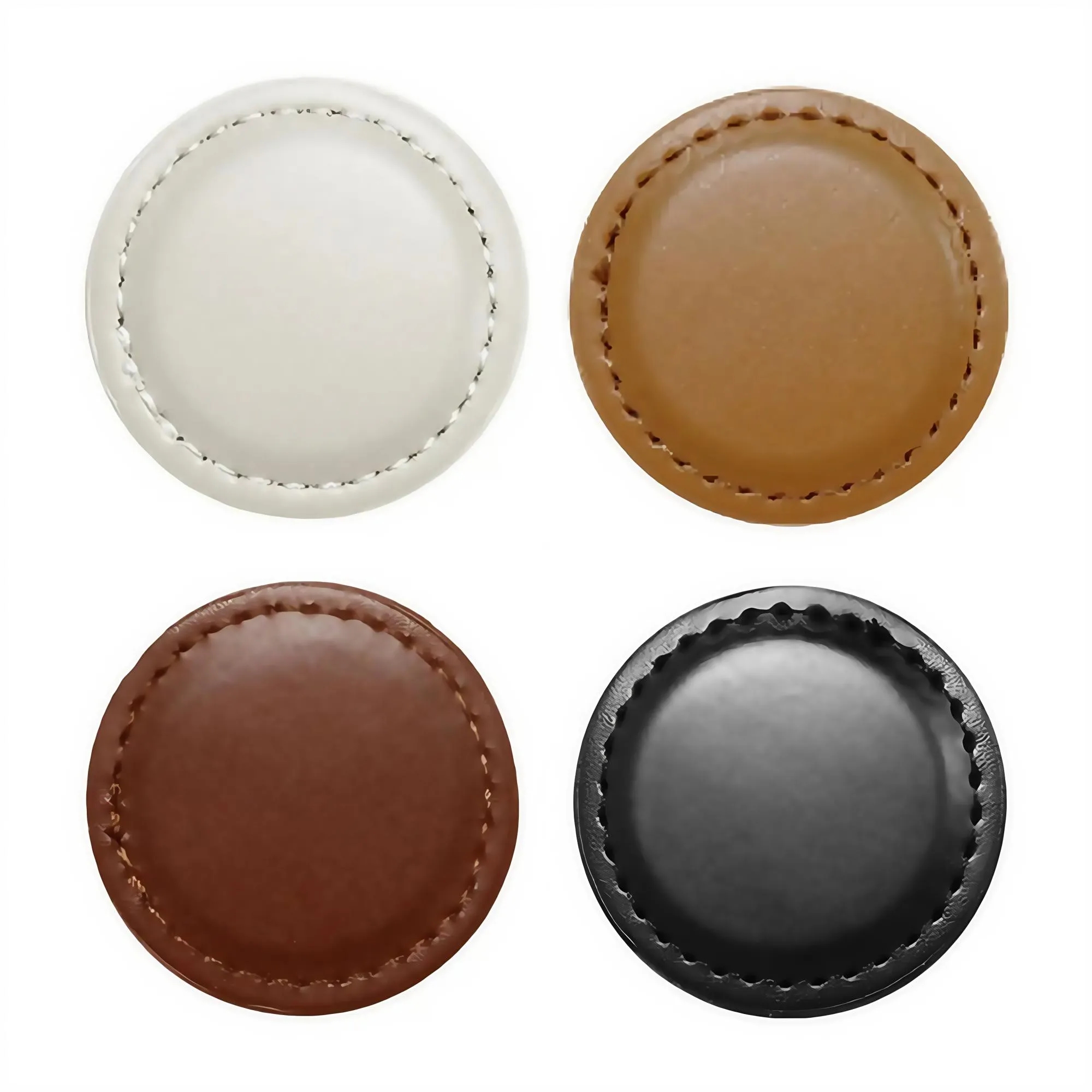 PU Leather Golf Ball Markers 4