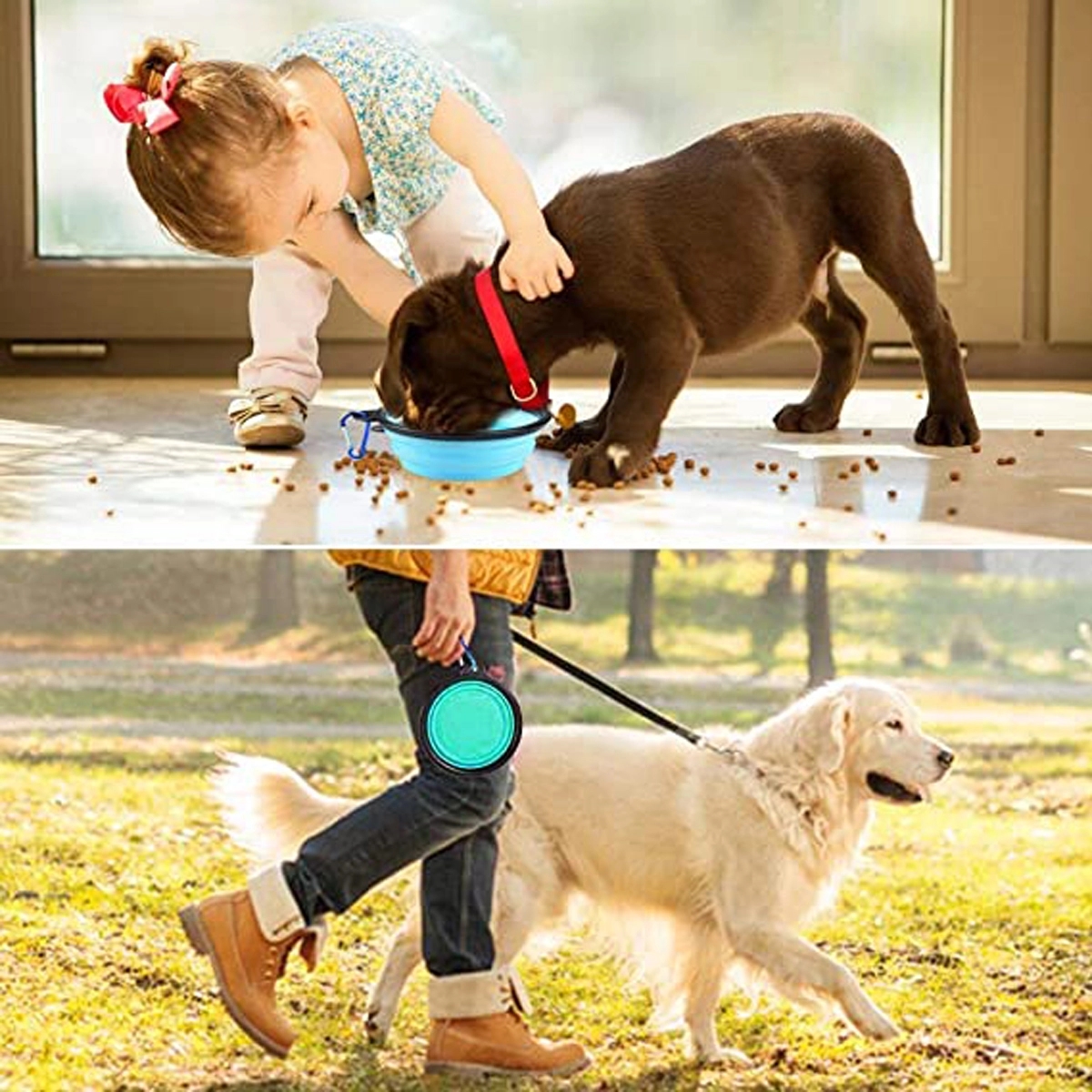 Collapsible Travel Dog Bowls 3