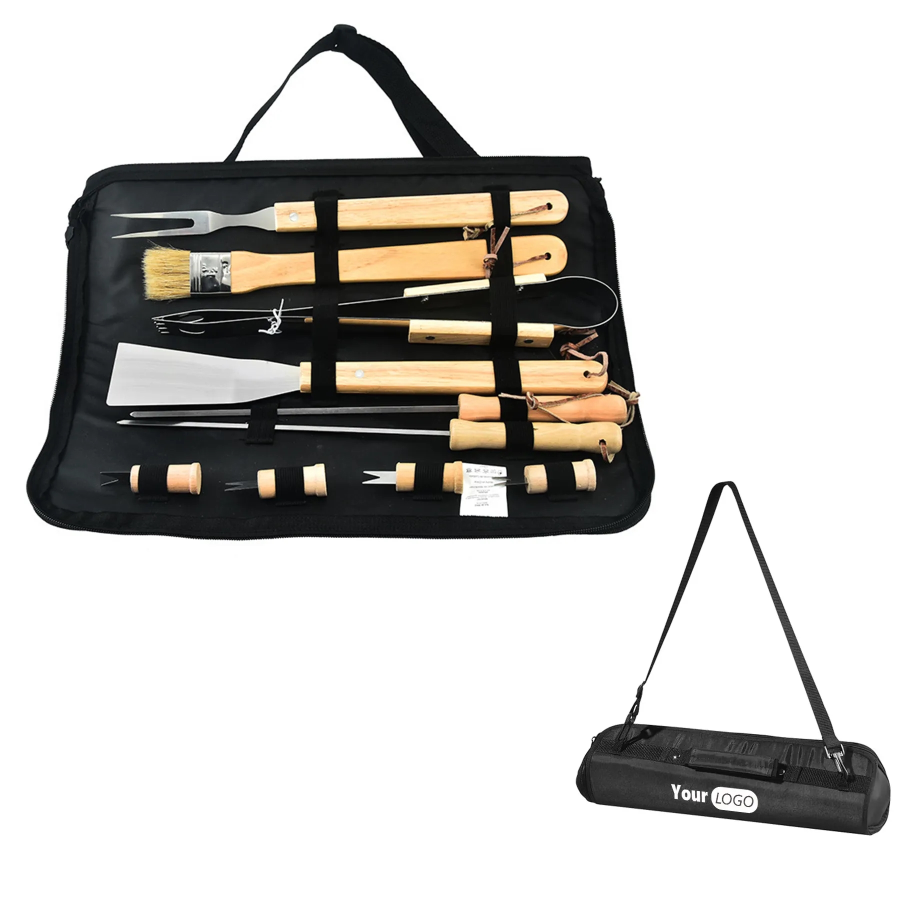 11 Piece Barbeque (BBQ) Set with Polyester Carrying Case 3