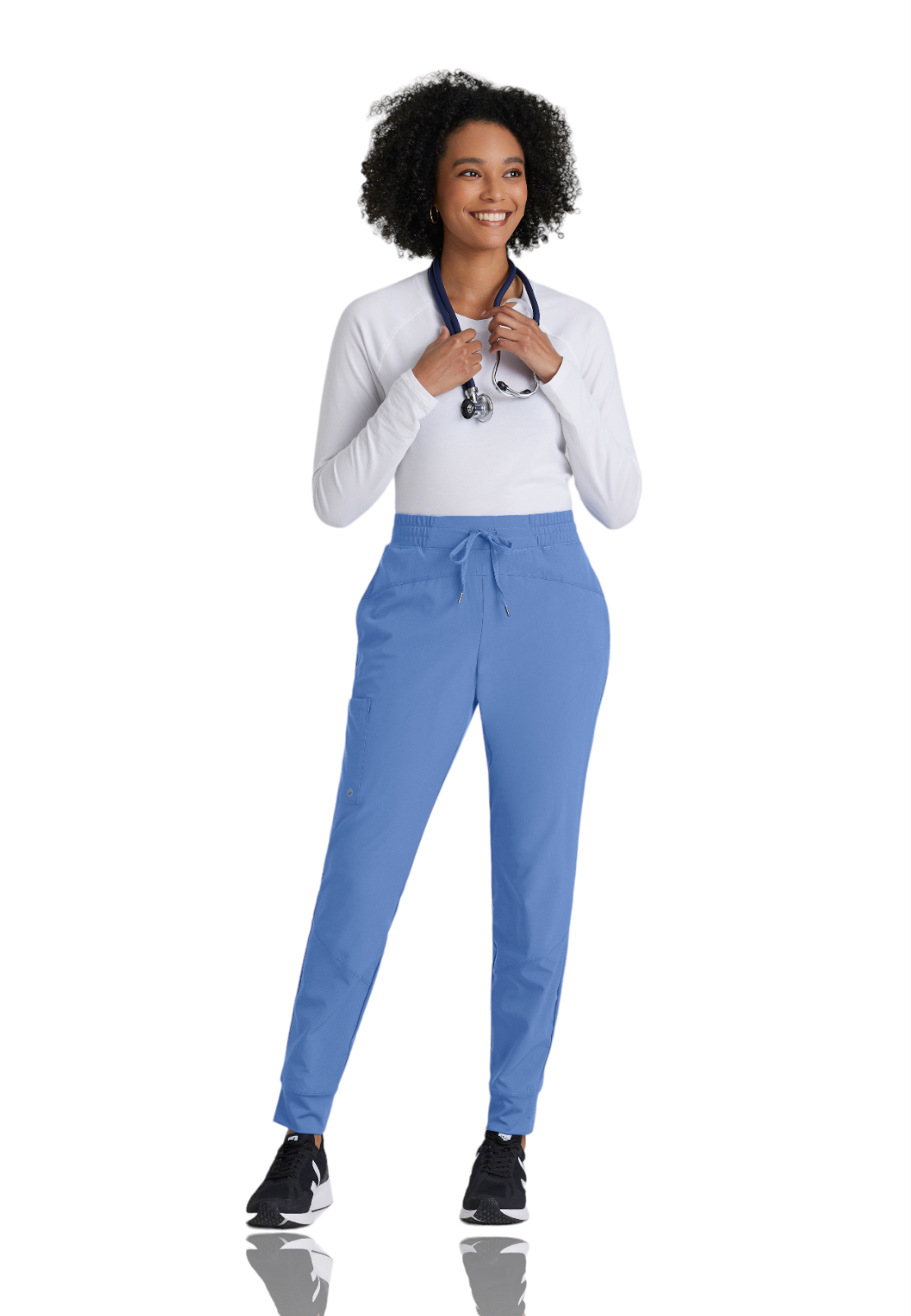 Barco One - Women's Three-Pocket Mid-Rise Boost Jogger Scrub Pant 28