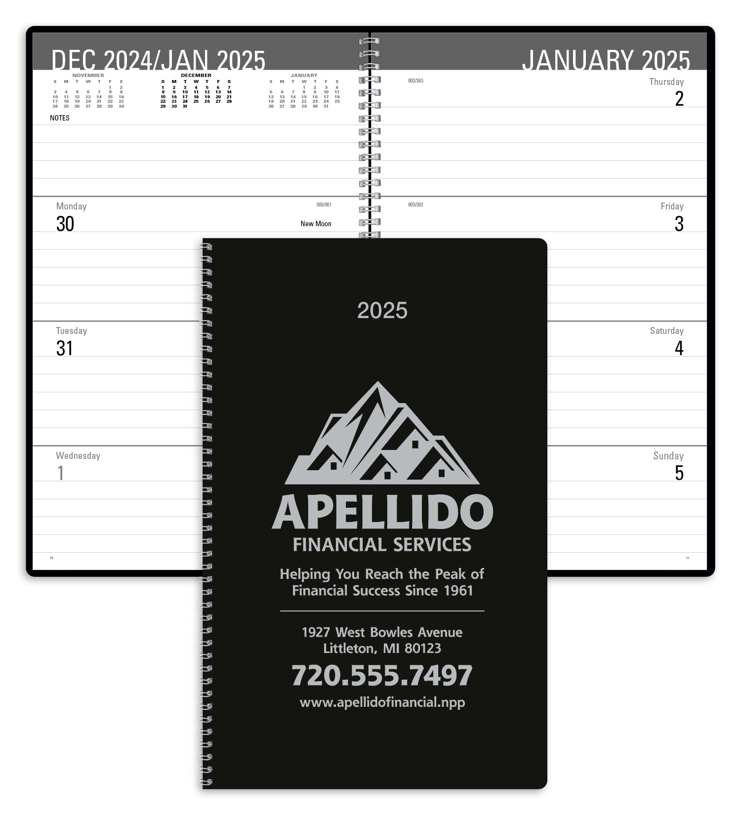 Triumph® Calendars Classic Weekly Desk Planner 45