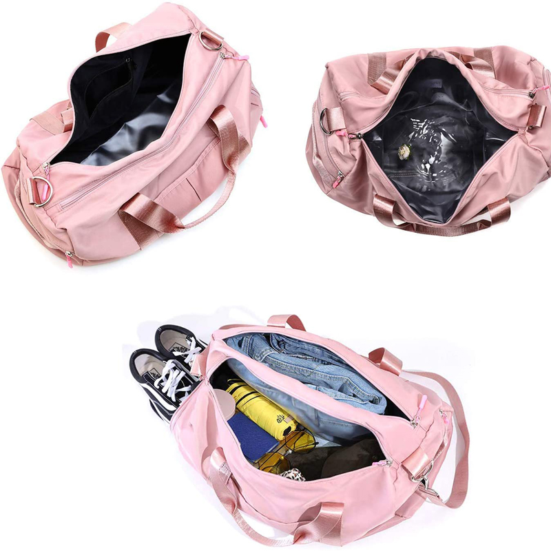Sports Gym Bag Travel Duffel Bag w/Dry Wet Pocket 3