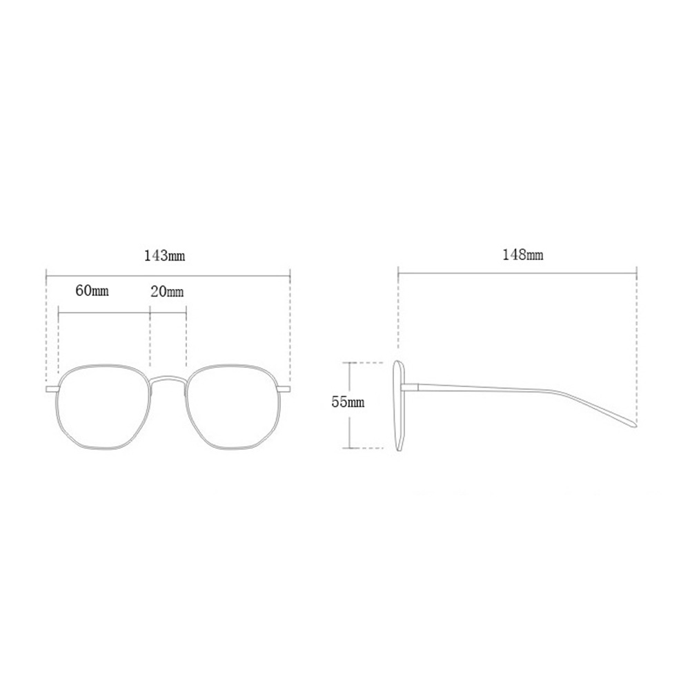 Candy color round retro sunglasses