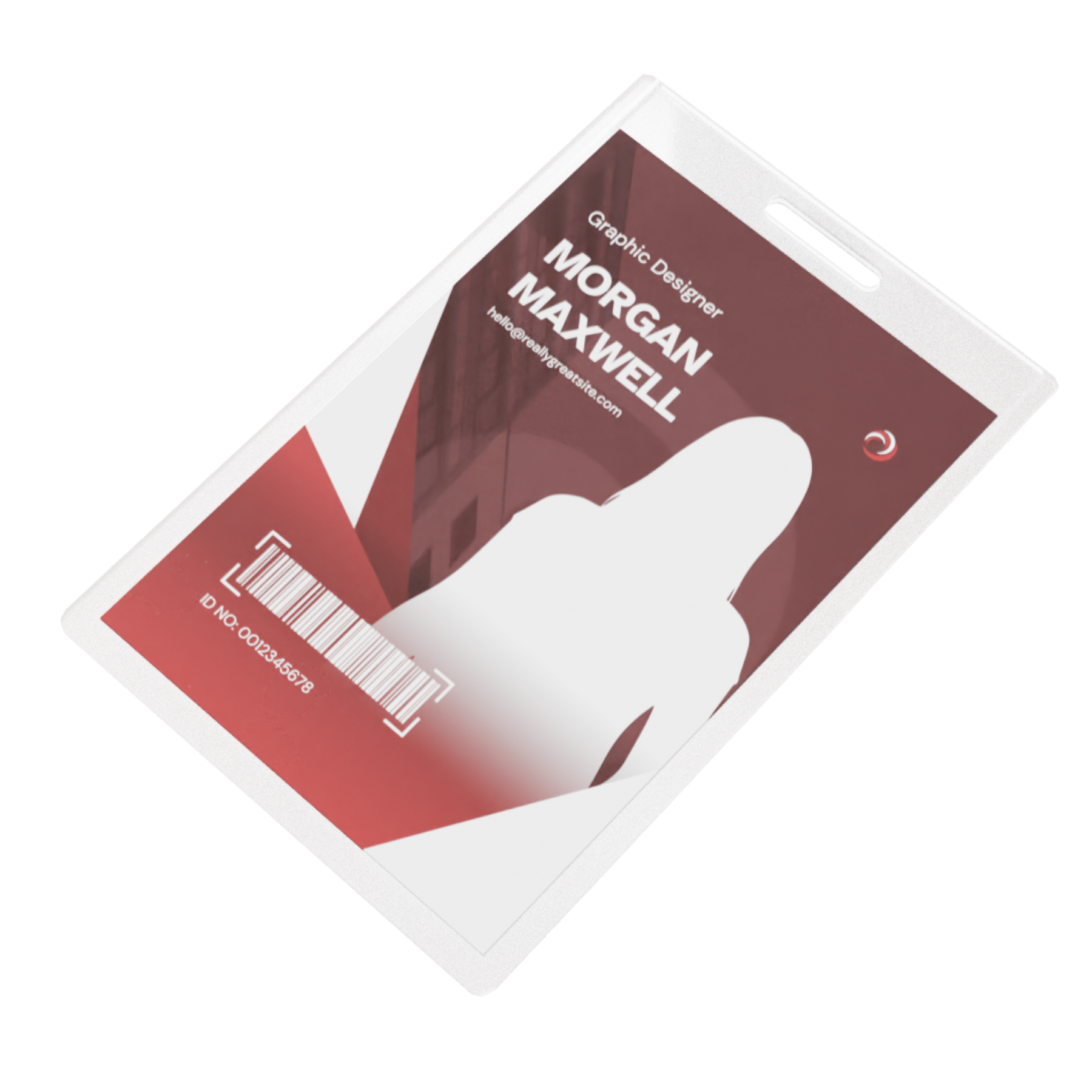 Laminated 2" x 4" Badge