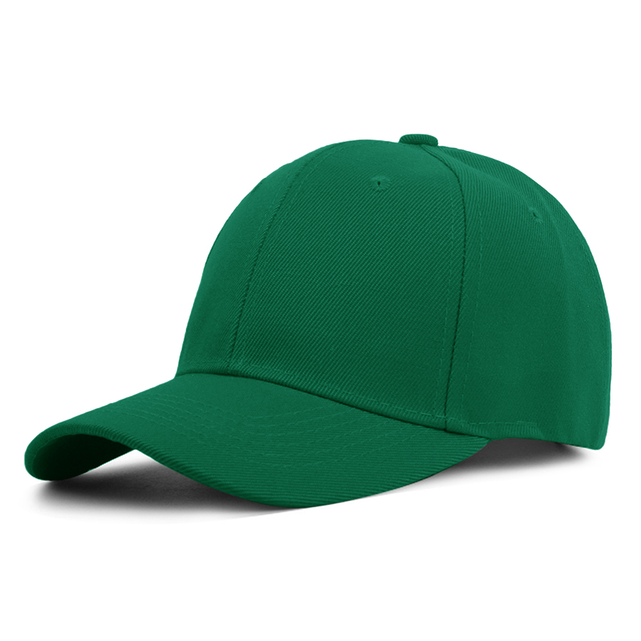 Stock Solid Color Polyester 6-Panel Cap 30