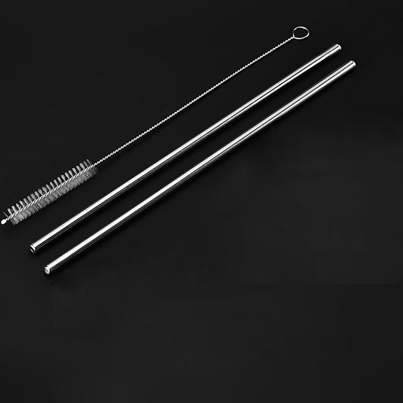 Straight Steel Straw/Brush 4