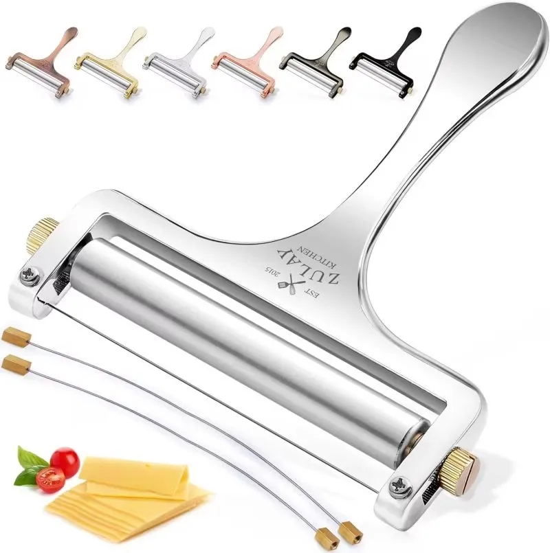 Stainless Steel Adjustable Hand Held Cheese Slicer 3