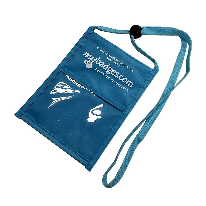 Passport or Trade Show Badge & Travel Wallets 1