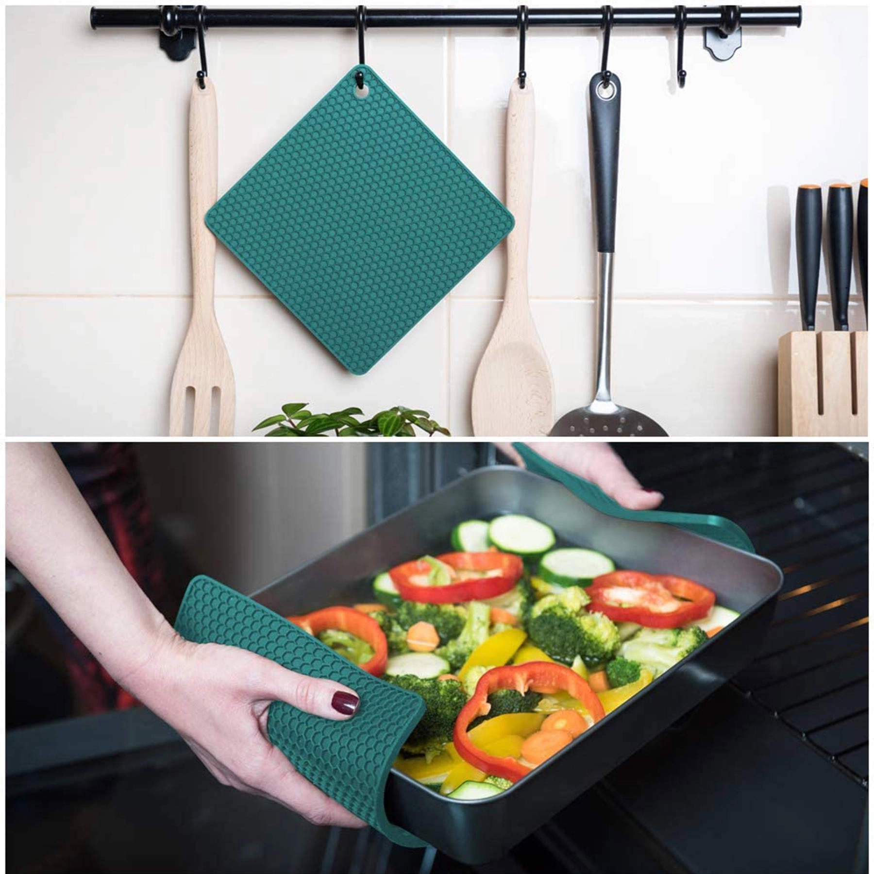 Funny Silicone Heat Resistant Mat Coasters For Drinking 5