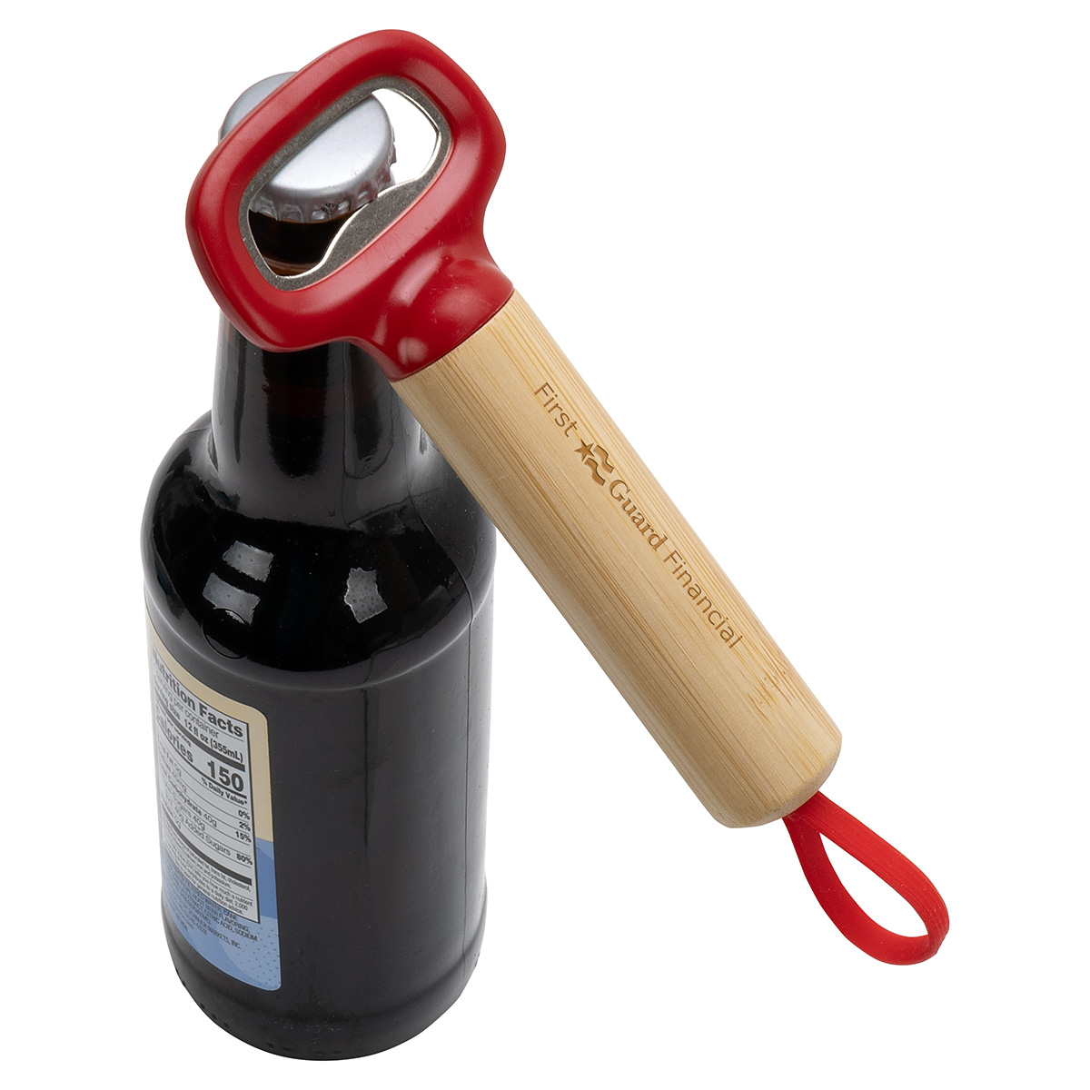 Pop Top Bamboo Bottle Opener 14