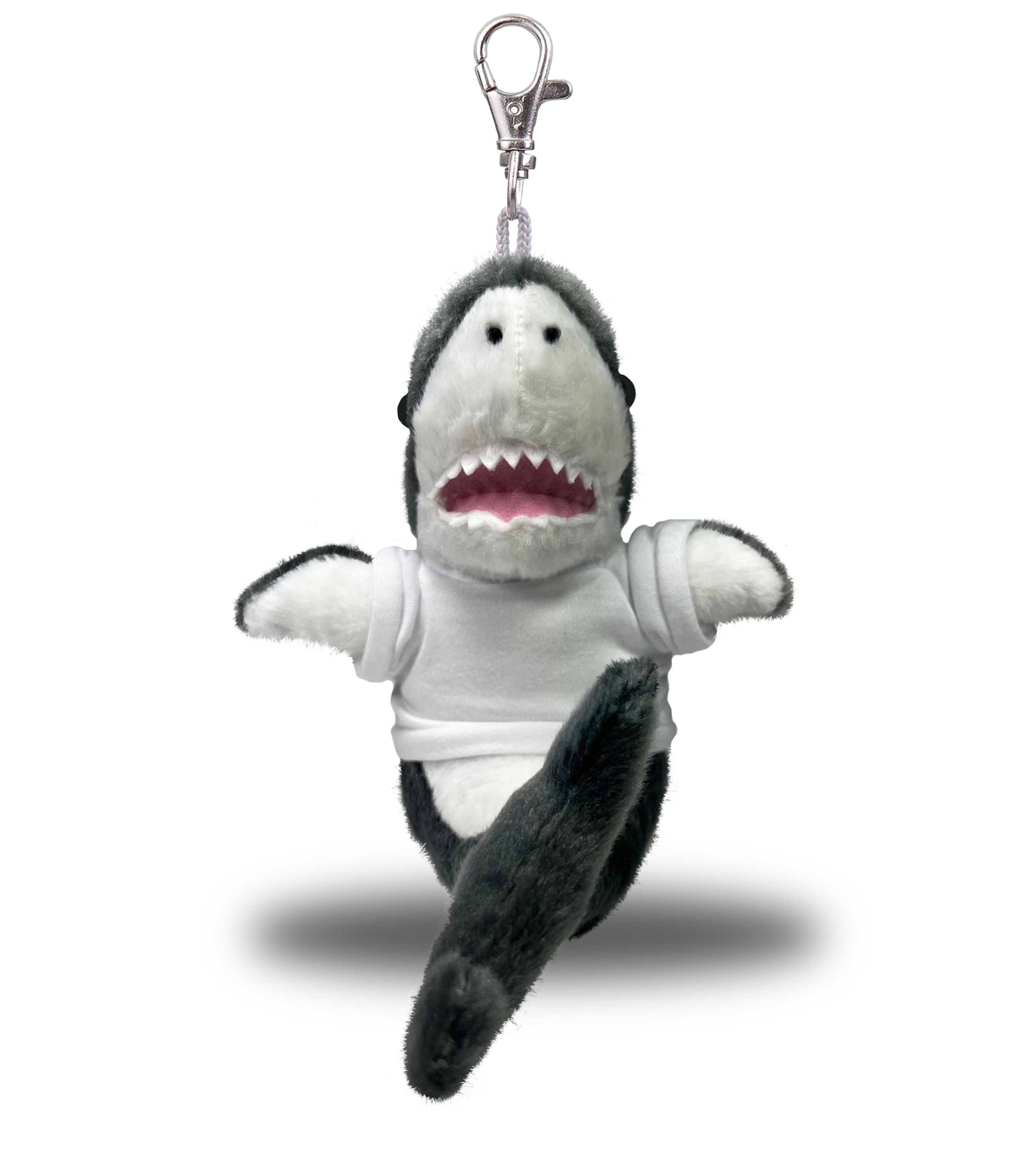 Great White Shark 4" Keychain w/ T-Shirt 17