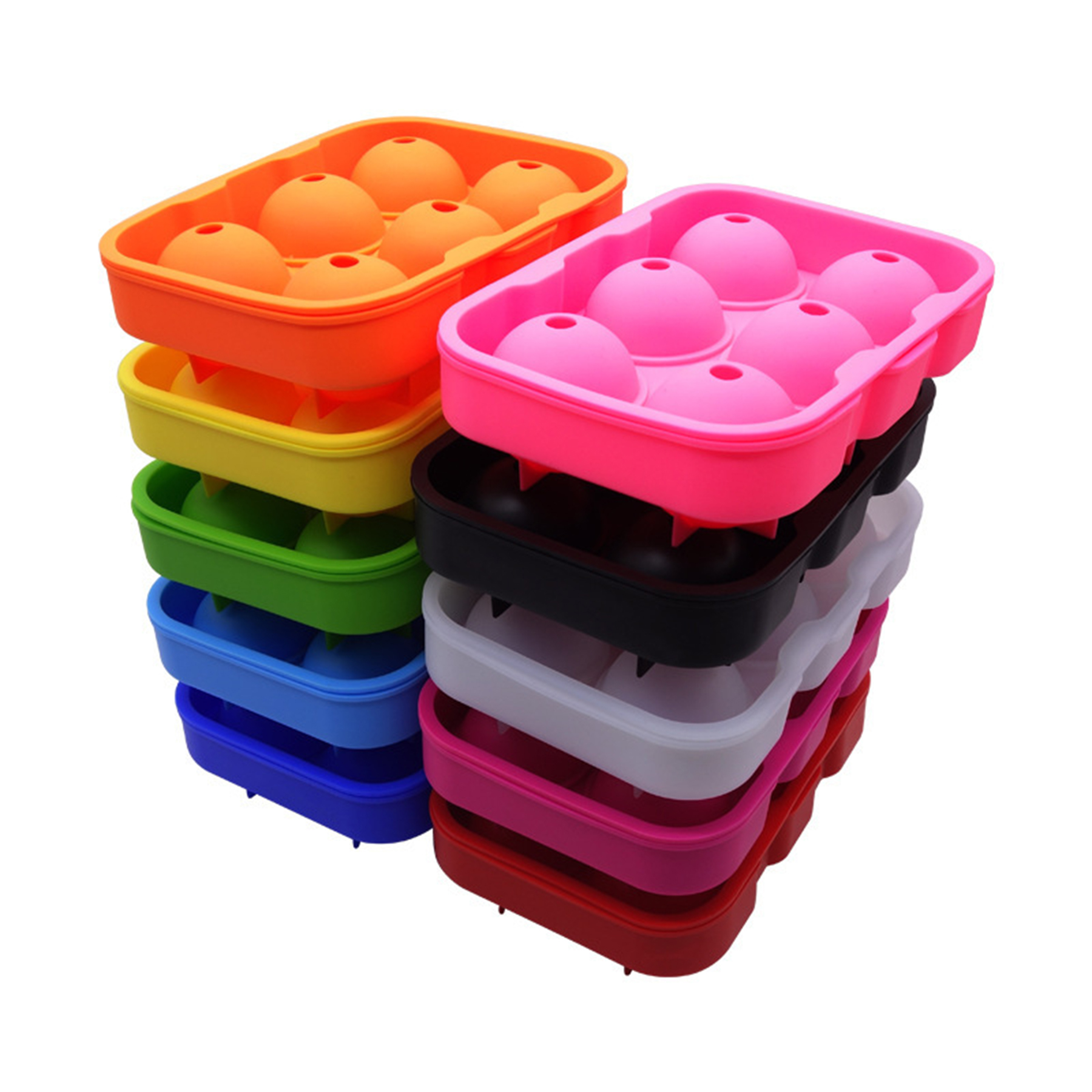 Silicone Hockey Mold Round Ice Ball Maker 2
