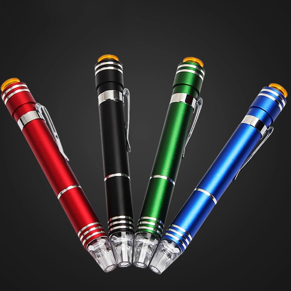 Aluminum Multi-Tool Pocket Screwdriver Flashlight 3