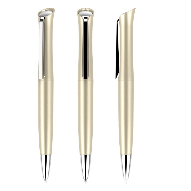 Custom ABS Materials Metallic Paint Ballpoint Pen 2