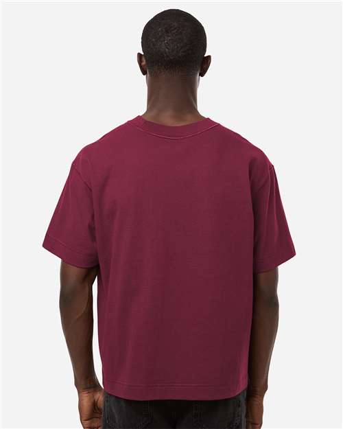 Unisex Heavyweight Cotton Mid-Length Tee - 13ML0 49