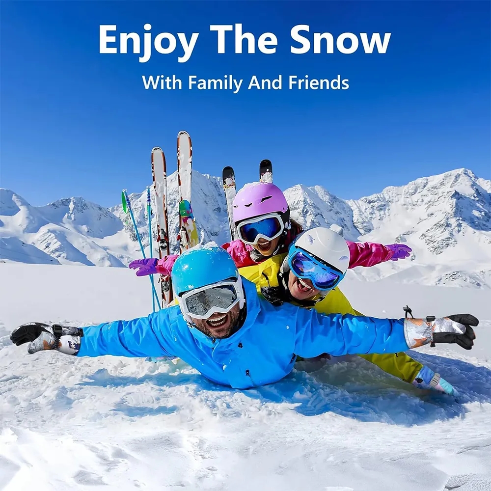 3M Insulation Warmest Breathable Snow Gloves for Outdoor 2