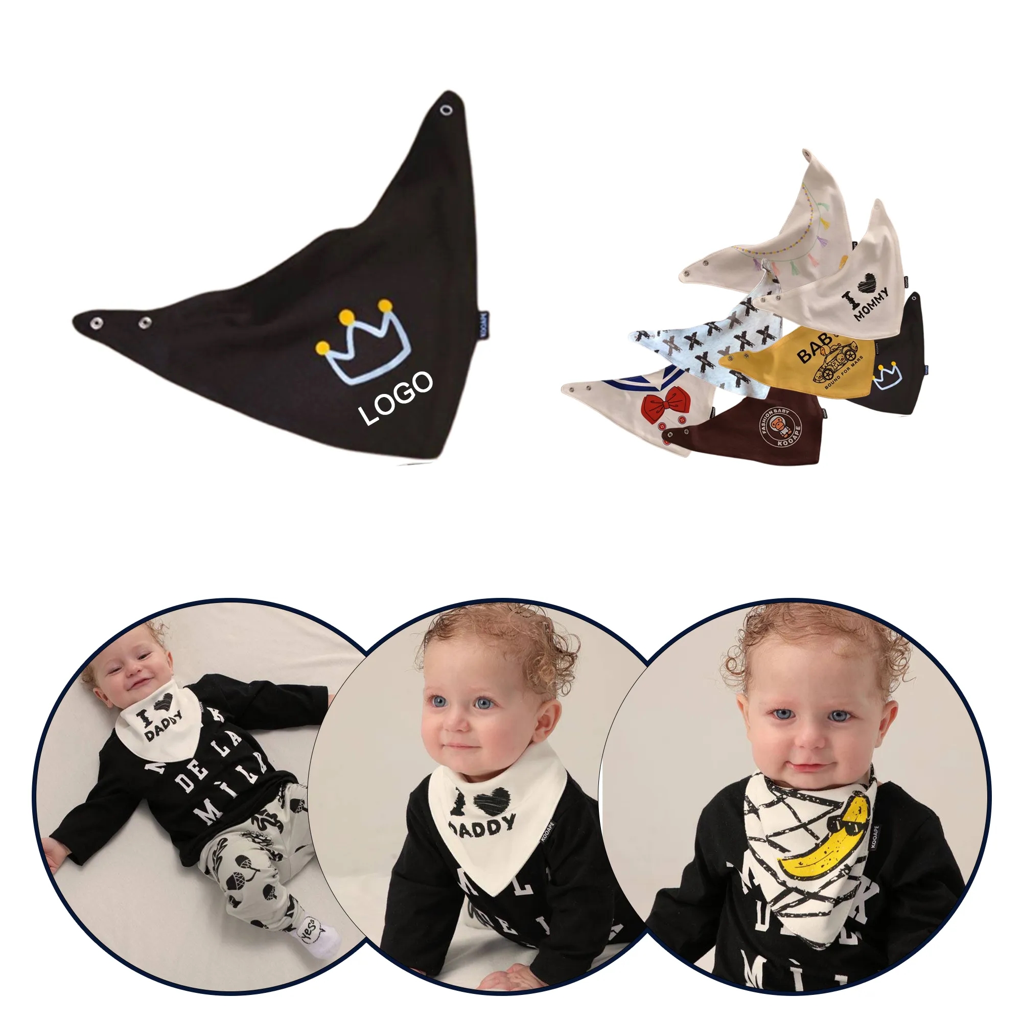 Baby Triangular Bib 13