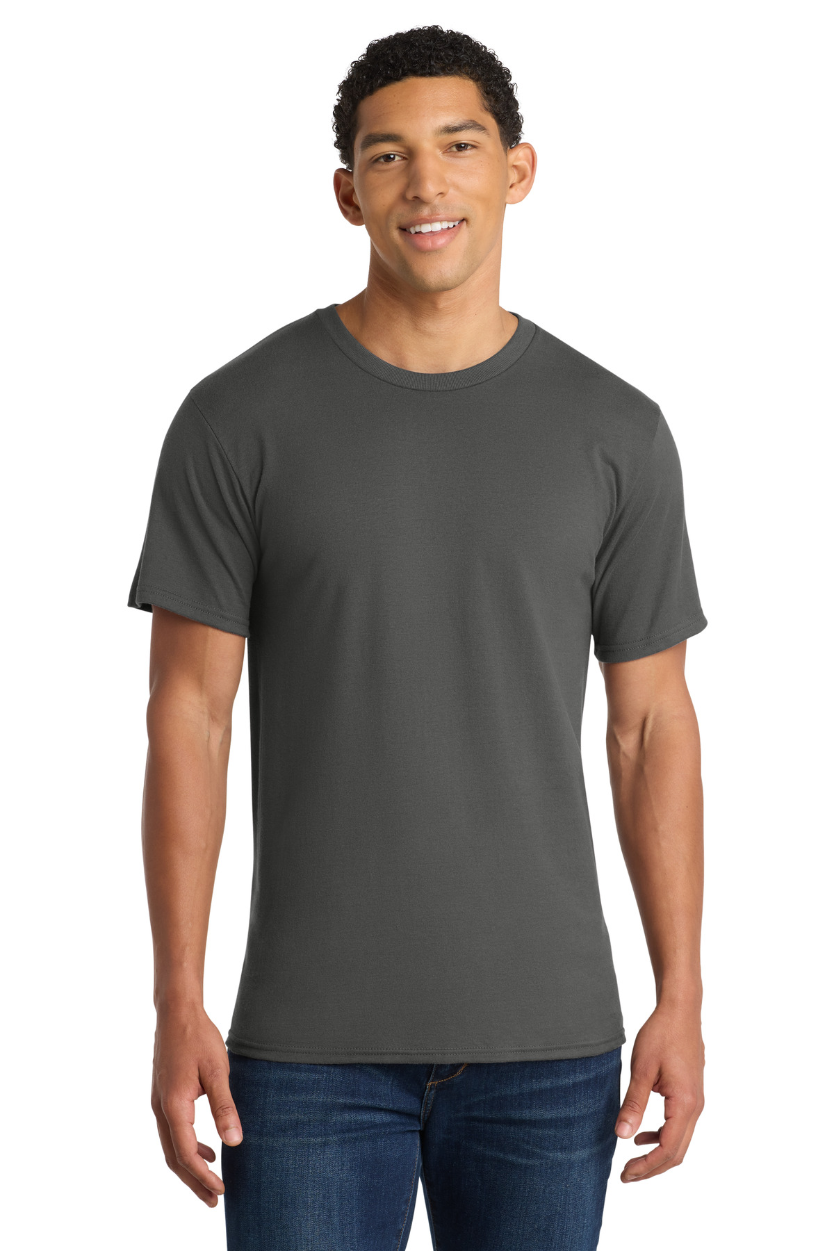Port & Co Ring Spun Cotton Tee. PC150 25