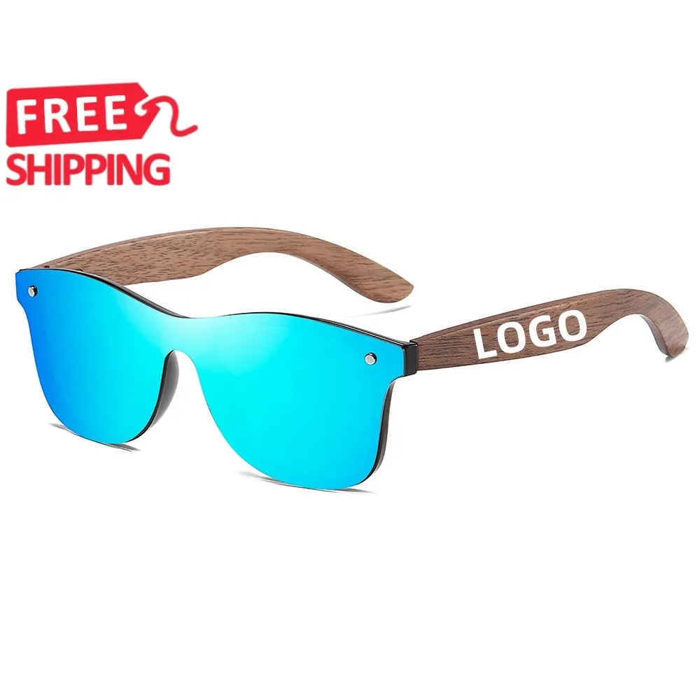 Wholesale Walnut Wood Polarized Sunglasses 2