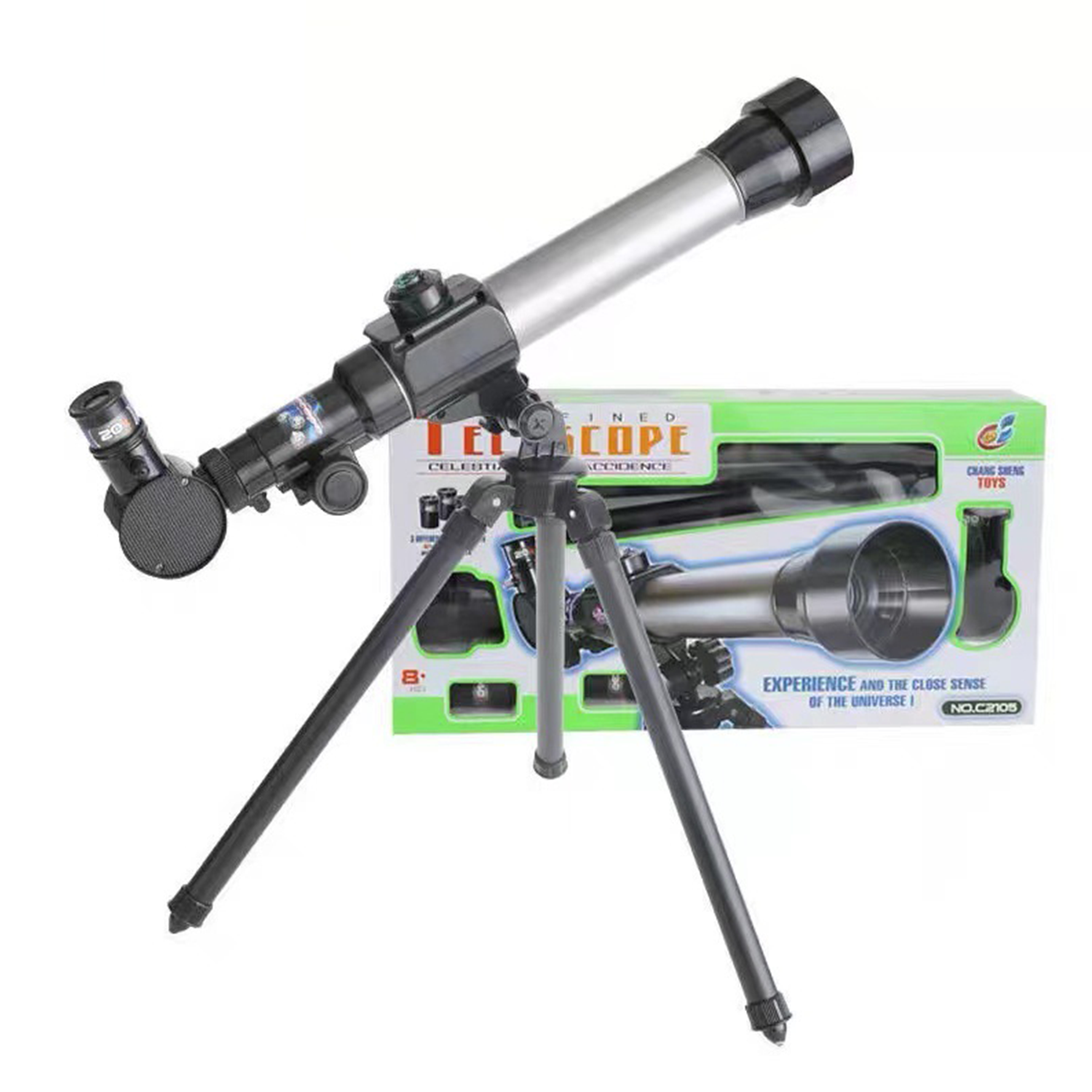 Early Educational Science Child 20X 30X 40X Telescope Toy 4