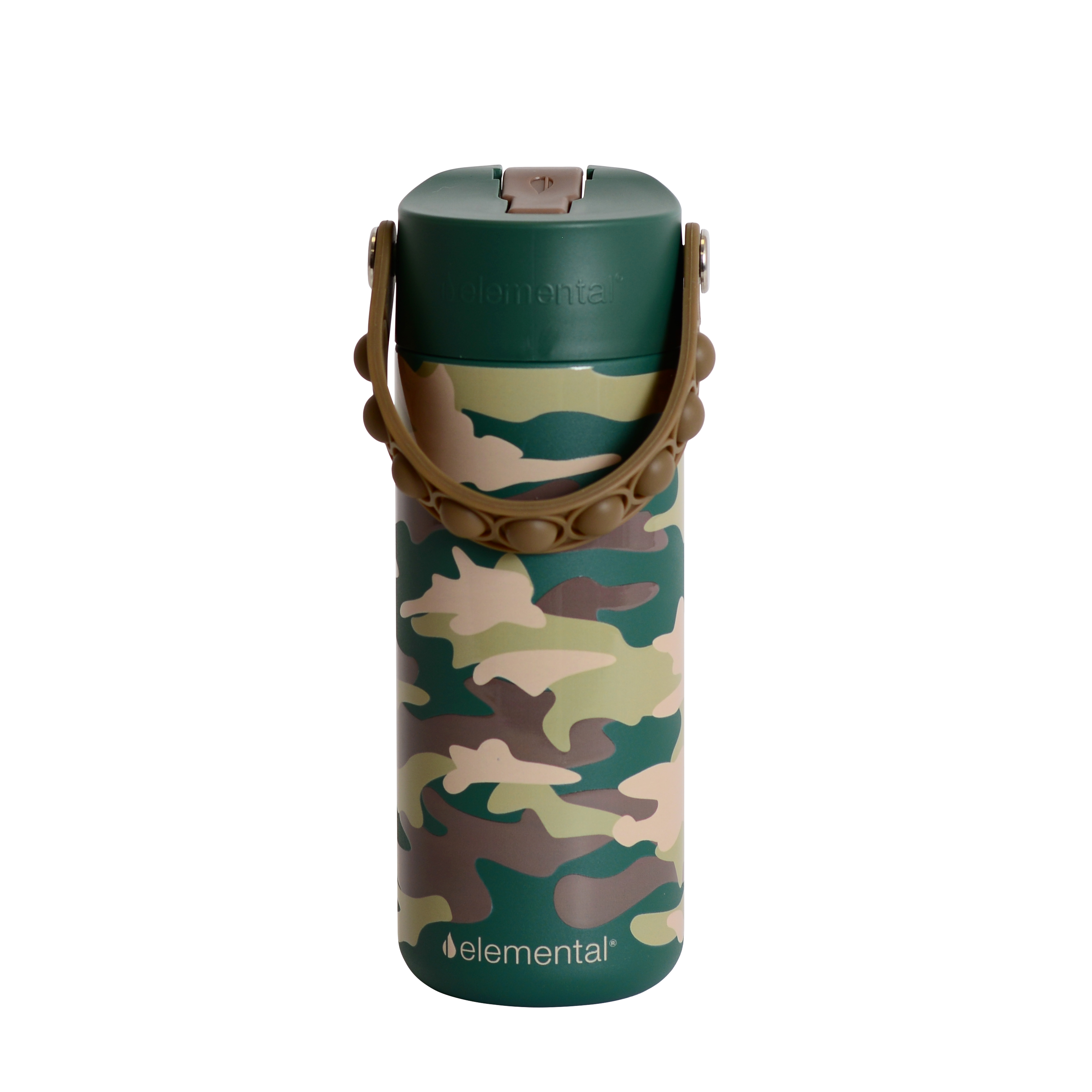 Elemental® Core Series 18oz Pop Fidget Stainless Steel Water Bottle - Vacuum Insulated - BPA-Free 13
