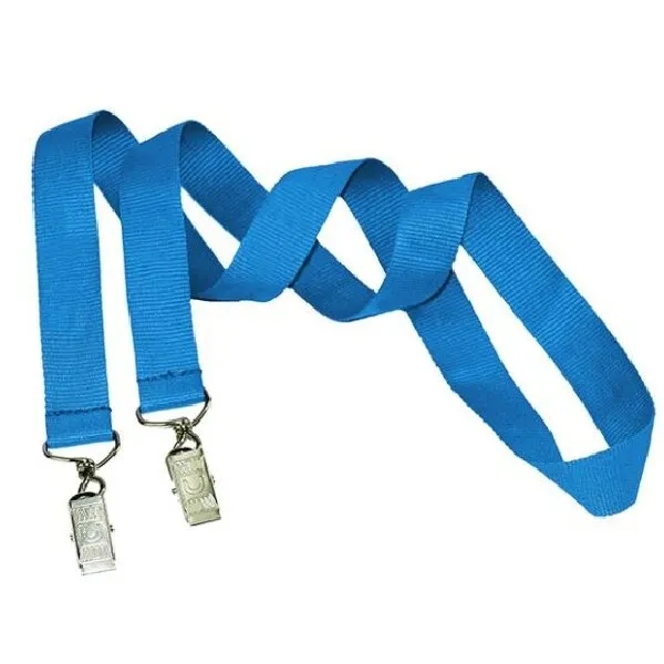 3/4" Custom Open Ended Polyester Lanyard w/ Badge Holder 5
