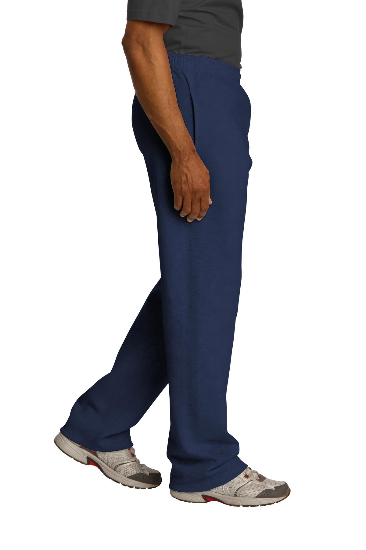 Jerzees NuBlend Open Bottom Pant with Pockets. 974MP 28